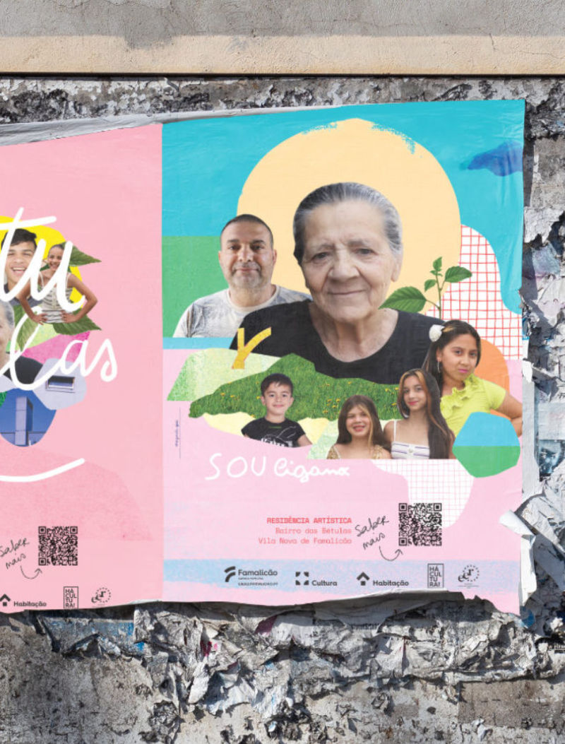 Art residency with the Gypsy community in Famalicão, creating a zine and posters celebrating identity. Art residency with the Gypsy community in Famalicão, creating a zine and posters celebrating identity.
