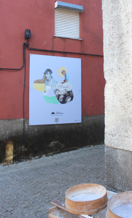 One of the artworks on display in the village streets. One of the artworks on display in the village streets.