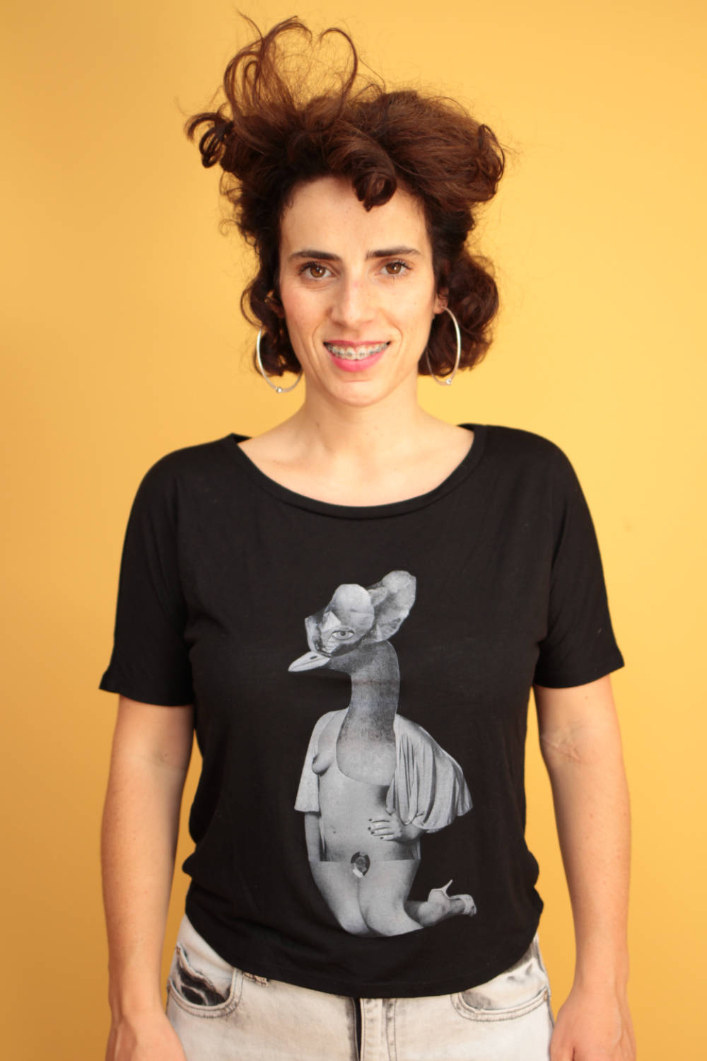 Limited-edition clothing with playful illustrations.