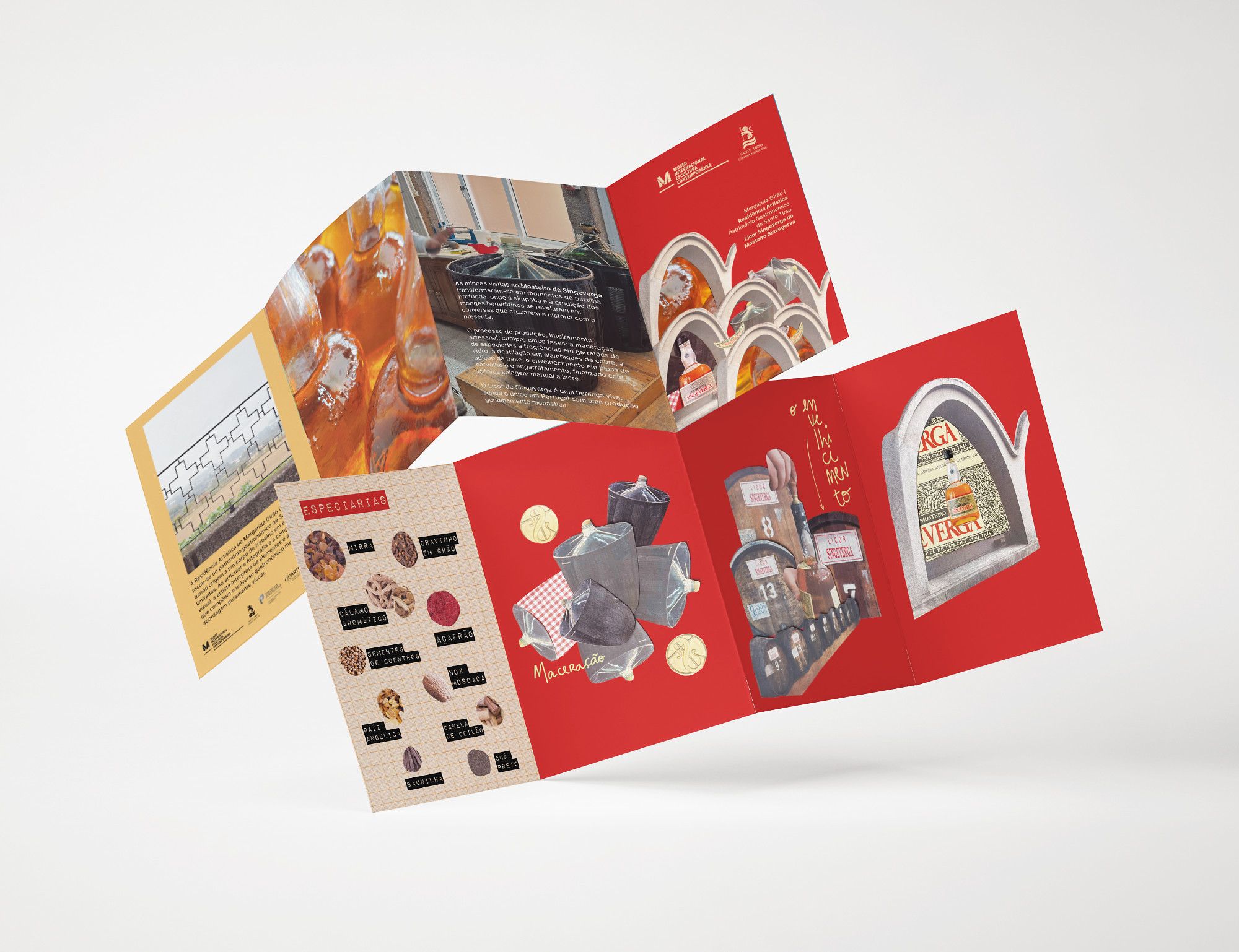 Matéria Doce publication spread, Santo Tirso gastronomic heritage