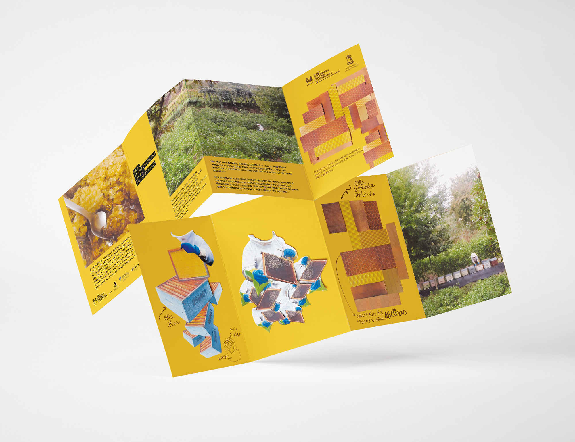 Matéria Doce publication spread, Santo Tirso gastronomic heritage